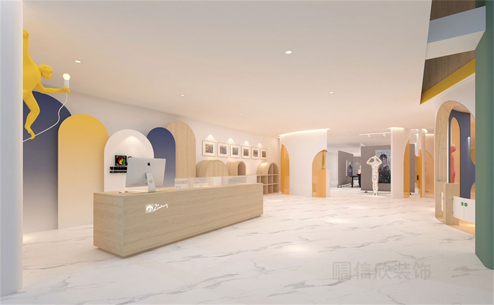 深圳市福田區(qū)華強(qiáng)美術(shù)培訓(xùn)學(xué)校畢加索國(guó)際美術(shù)教育前廳 深圳市福田區(qū)華強(qiáng)美術(shù)培訓(xùn)學(xué)校畢加索國(guó)際美術(shù)教育前廳