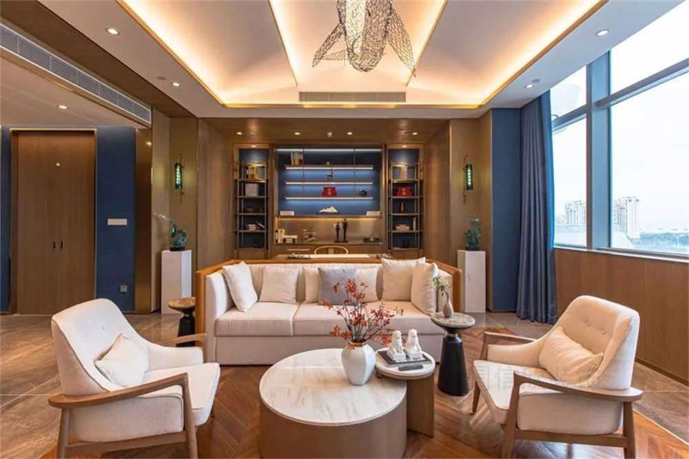 深圳龍崗藍調(diào)輕奢風(fēng)格酒吧裝修設(shè)計貴賓客房休息區(qū) 深圳龍崗藍調(diào)輕奢風(fēng)格酒吧裝修設(shè)計貴賓客房休息區(qū)