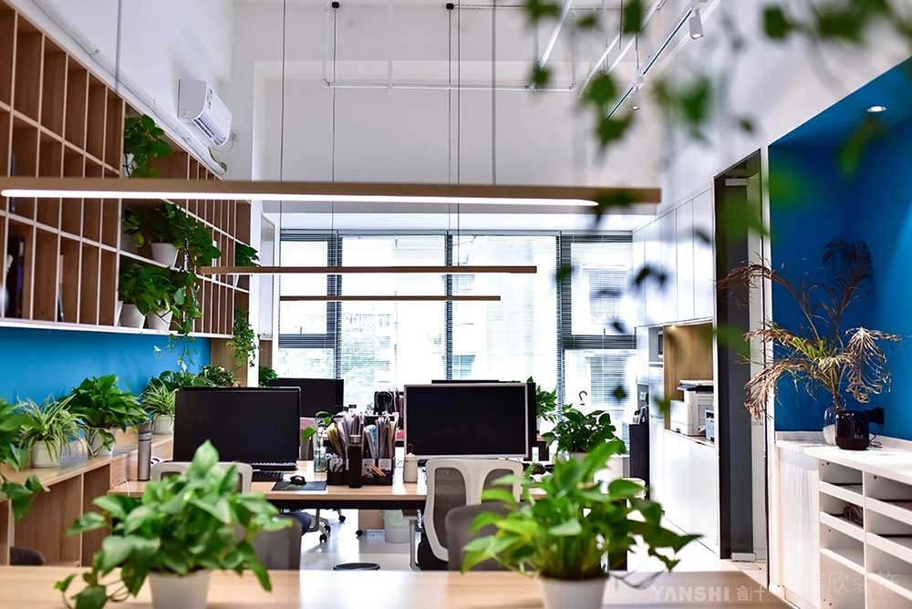 北歐工業(yè)風(fēng)辦公場所案例綜合辦公區(qū)設(shè)計(jì)裝修圖