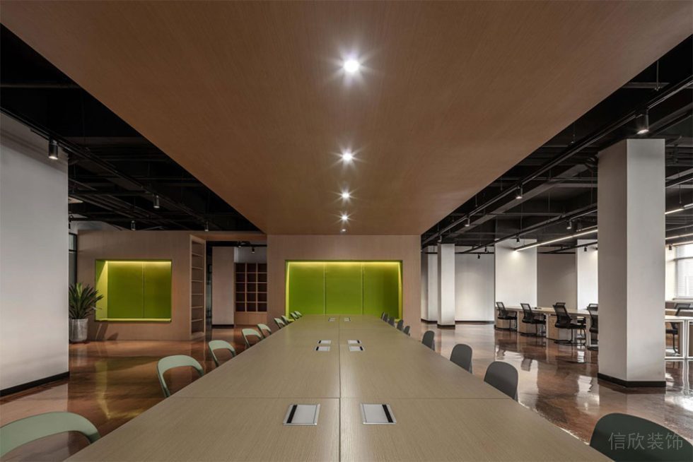 北歐工業(yè)風(fēng)商務(wù)辦公場所案例開放式辦公區(qū)設(shè)計(jì)裝修圖