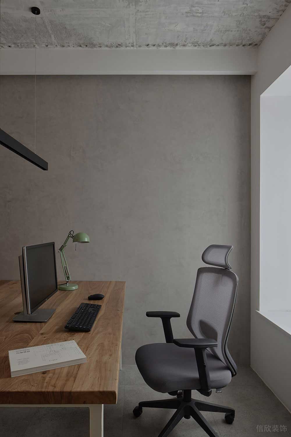 工業(yè)風(fēng)辦公空間案例經(jīng)理辦公室設(shè)計(jì)裝修圖