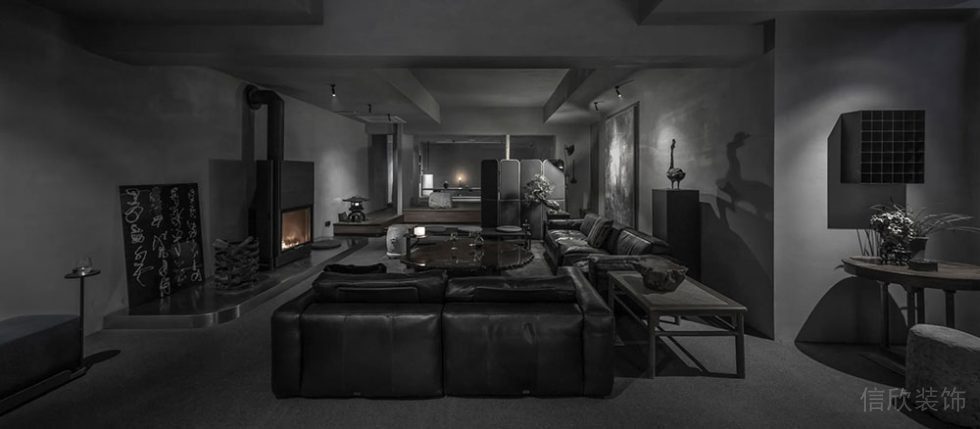 工業(yè)風(fēng)辦公空間案例休閑廳設(shè)計(jì)裝修圖