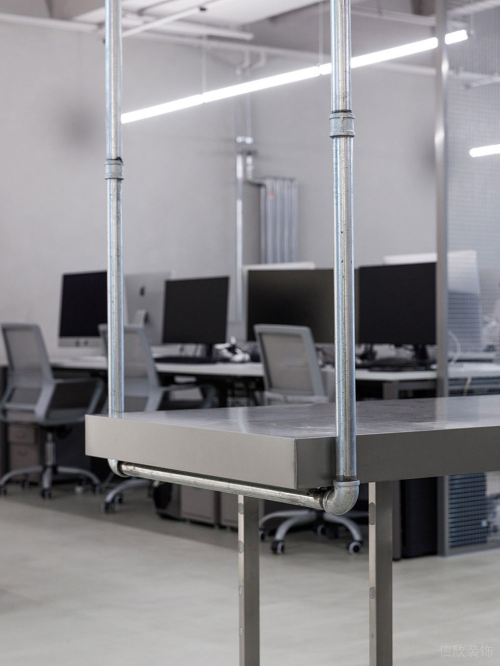 工業(yè)風(fēng)辦公空間設(shè)計(jì)裝修圖