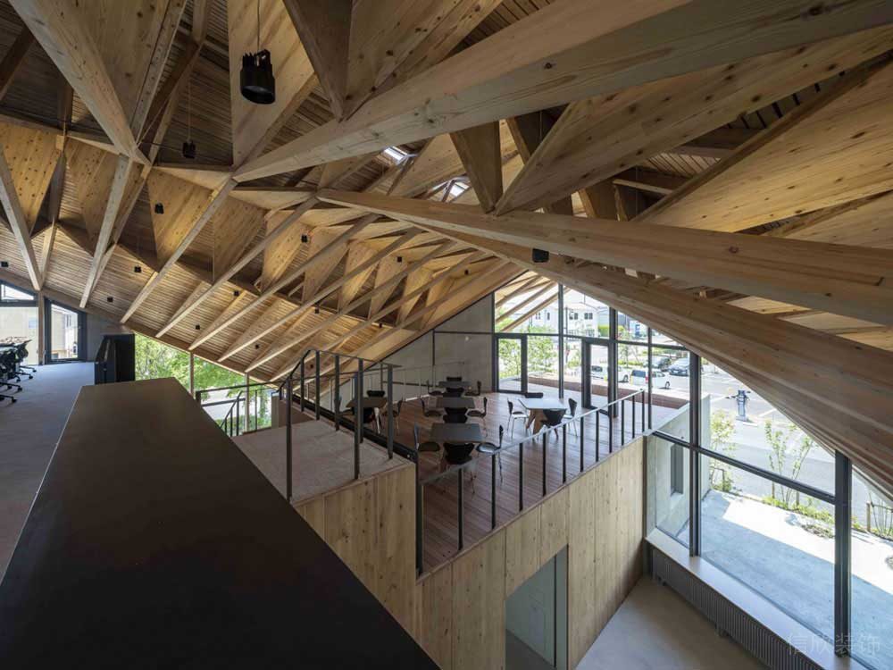 工業(yè)風(fēng)辦公室項(xiàng)目閣樓休閑區(qū)裝修圖