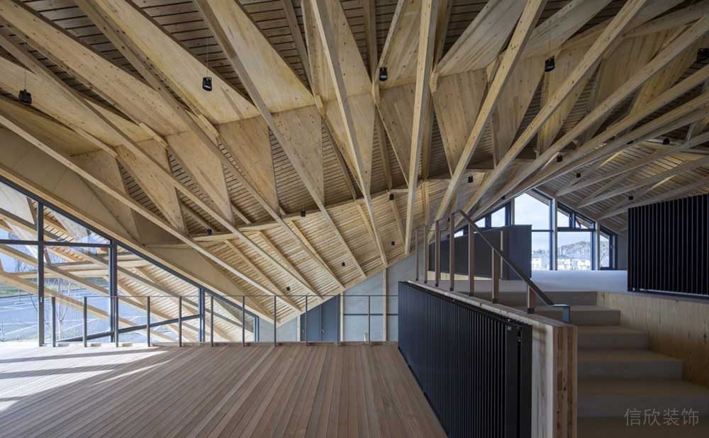 工業(yè)風(fēng)商務(wù)辦公室閣樓休閑區(qū)設(shè)計(jì)裝修圖