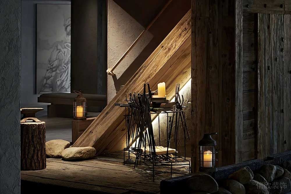 工業(yè)風(fēng)商務(wù)辦公室特色休閑區(qū)空間設(shè)計(jì)裝修圖