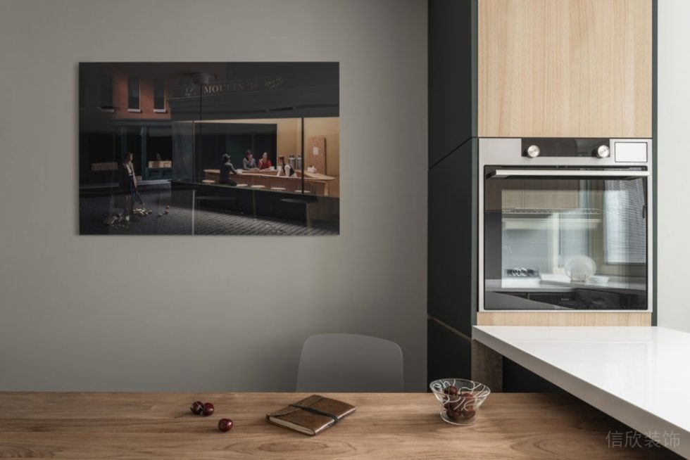 簡約風(fēng)格辦公場所茶水間設(shè)計(jì)裝修圖