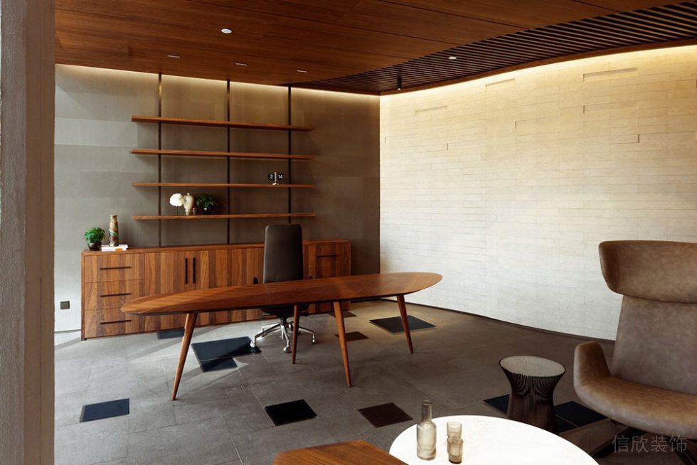 簡約風格經(jīng)理辦公室裝修圖