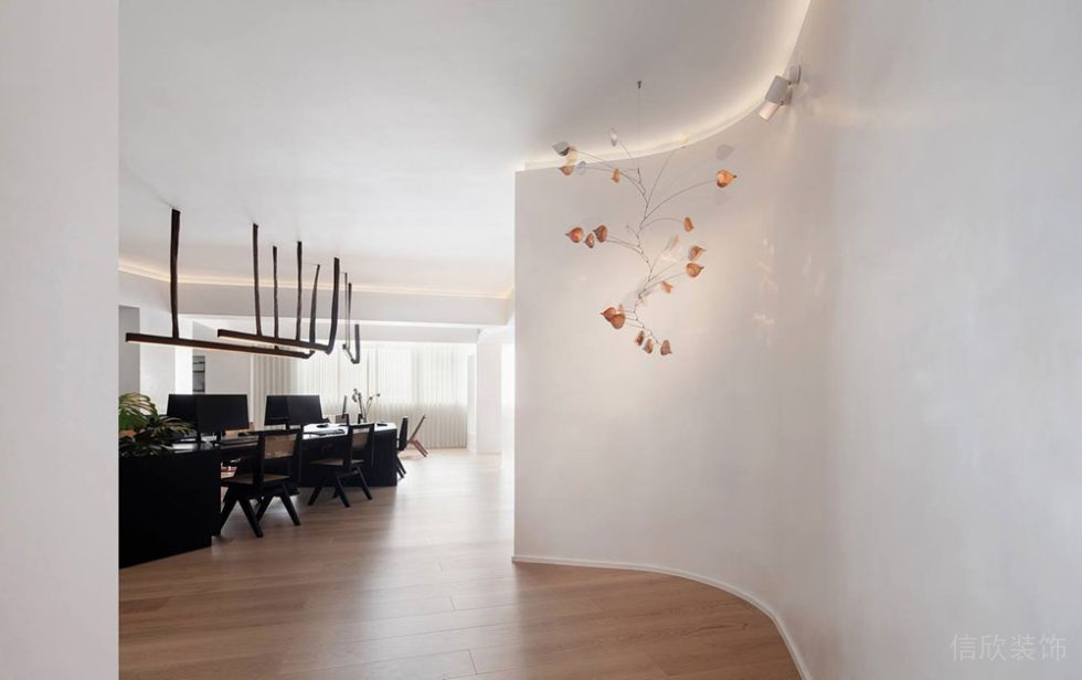 簡(jiǎn)約風(fēng)格商務(wù)辦公場(chǎng)所入口門(mén)廊裝修圖