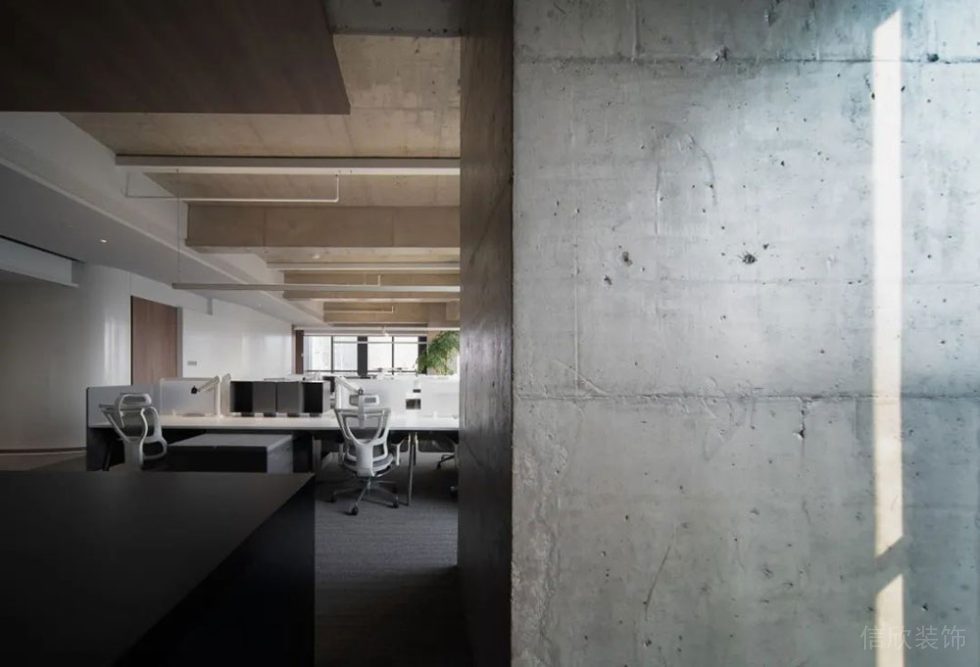 簡約工業(yè)風(fēng)辦公室公共辦公區(qū)設(shè)計裝修圖