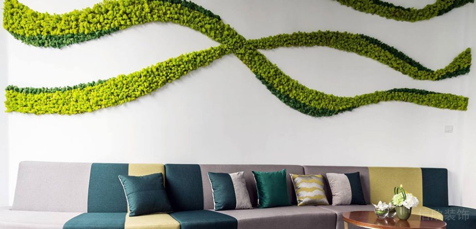 現(xiàn)代北歐風(fēng)商務(wù)辦公空間接待區(qū)設(shè)計裝修圖