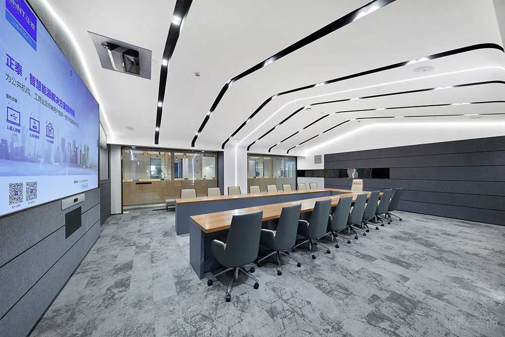 現(xiàn)代風(fēng)格辦公場所案例會議室空間設(shè)計裝修圖