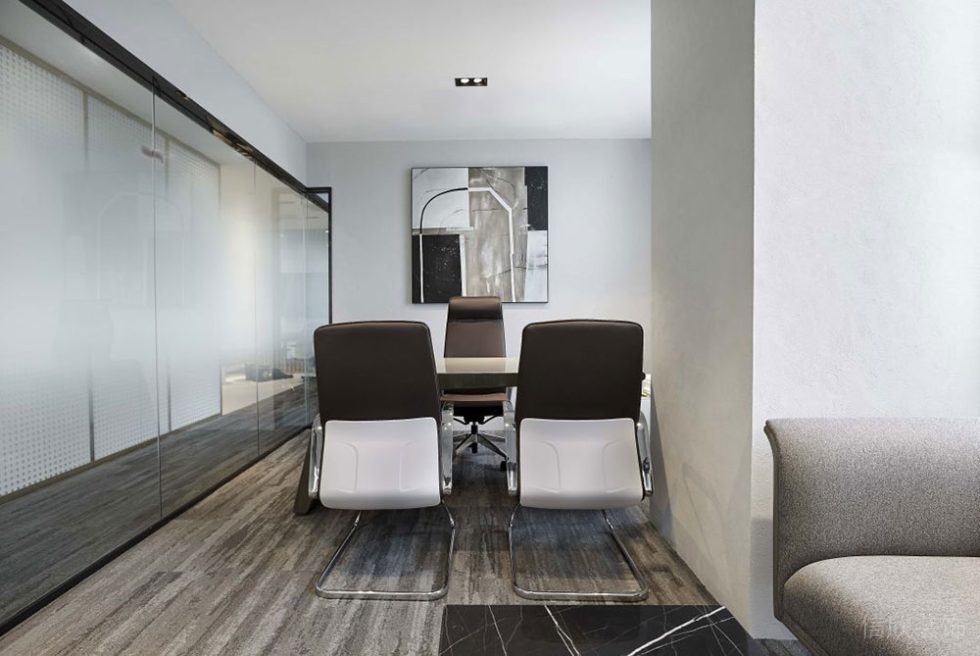 現(xiàn)代風(fēng)格辦公場所案例業(yè)務(wù)經(jīng)理辦公室設(shè)計裝修圖