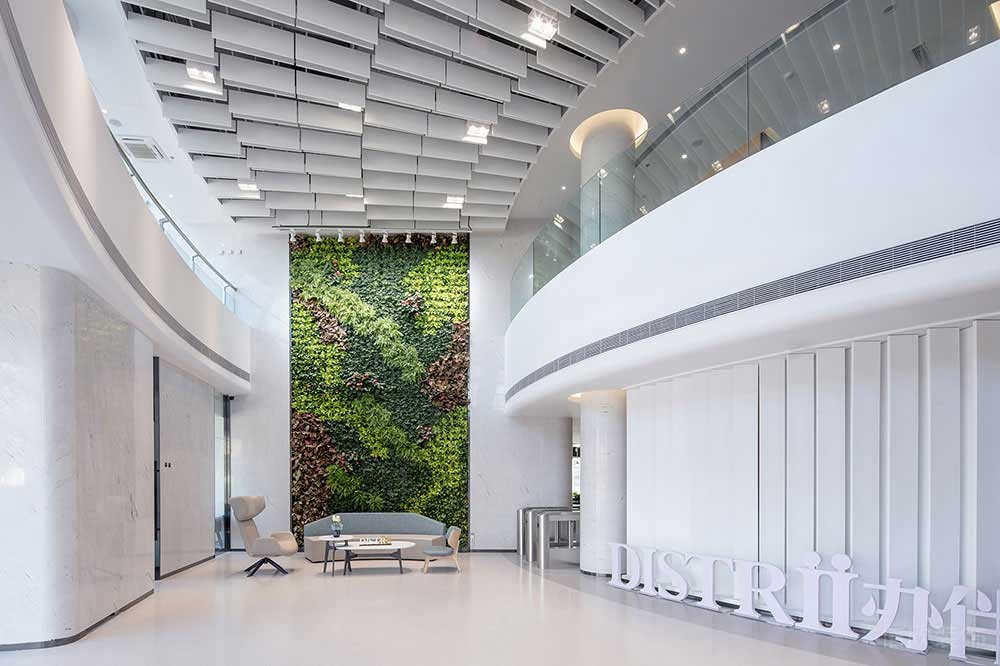 現(xiàn)代風(fēng)格辦公場(chǎng)所大堂休息區(qū)設(shè)計(jì)裝修圖