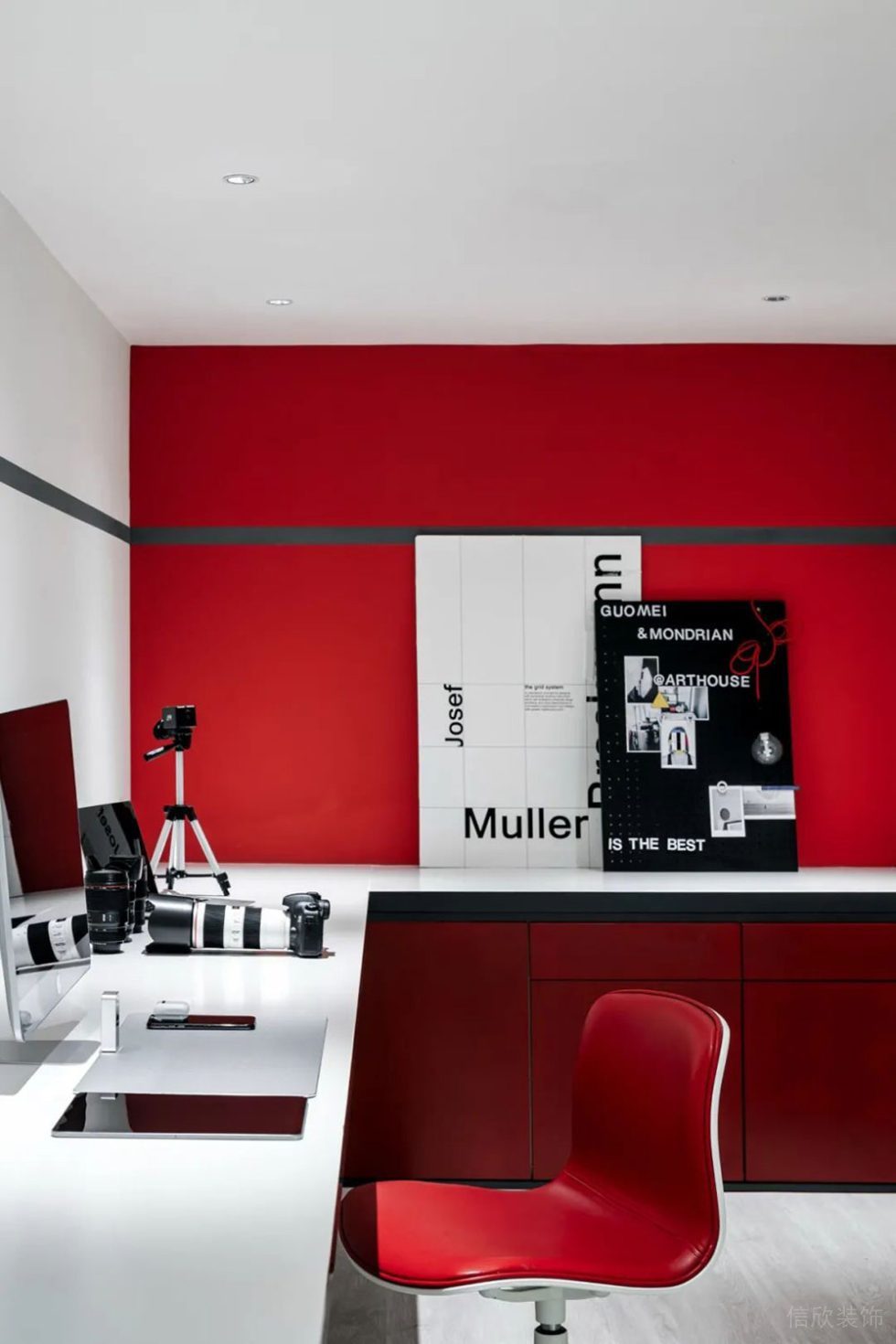 現(xiàn)代風(fēng)格辦公場(chǎng)所工作區(qū)設(shè)計(jì)案例裝修圖