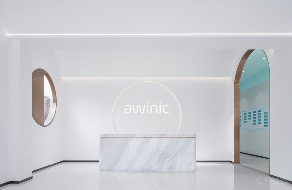 現(xiàn)代風(fēng)格辦公場所前臺服務(wù)廳設(shè)計(jì)裝修圖