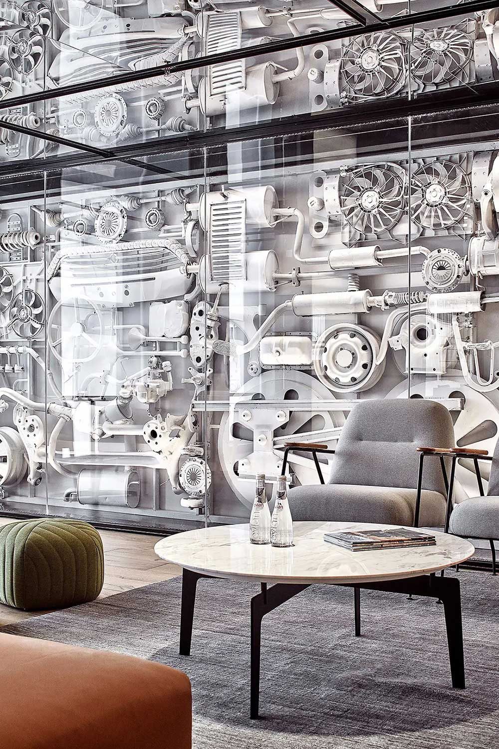 現(xiàn)代風格辦公場所休息區(qū)設計案例裝修圖