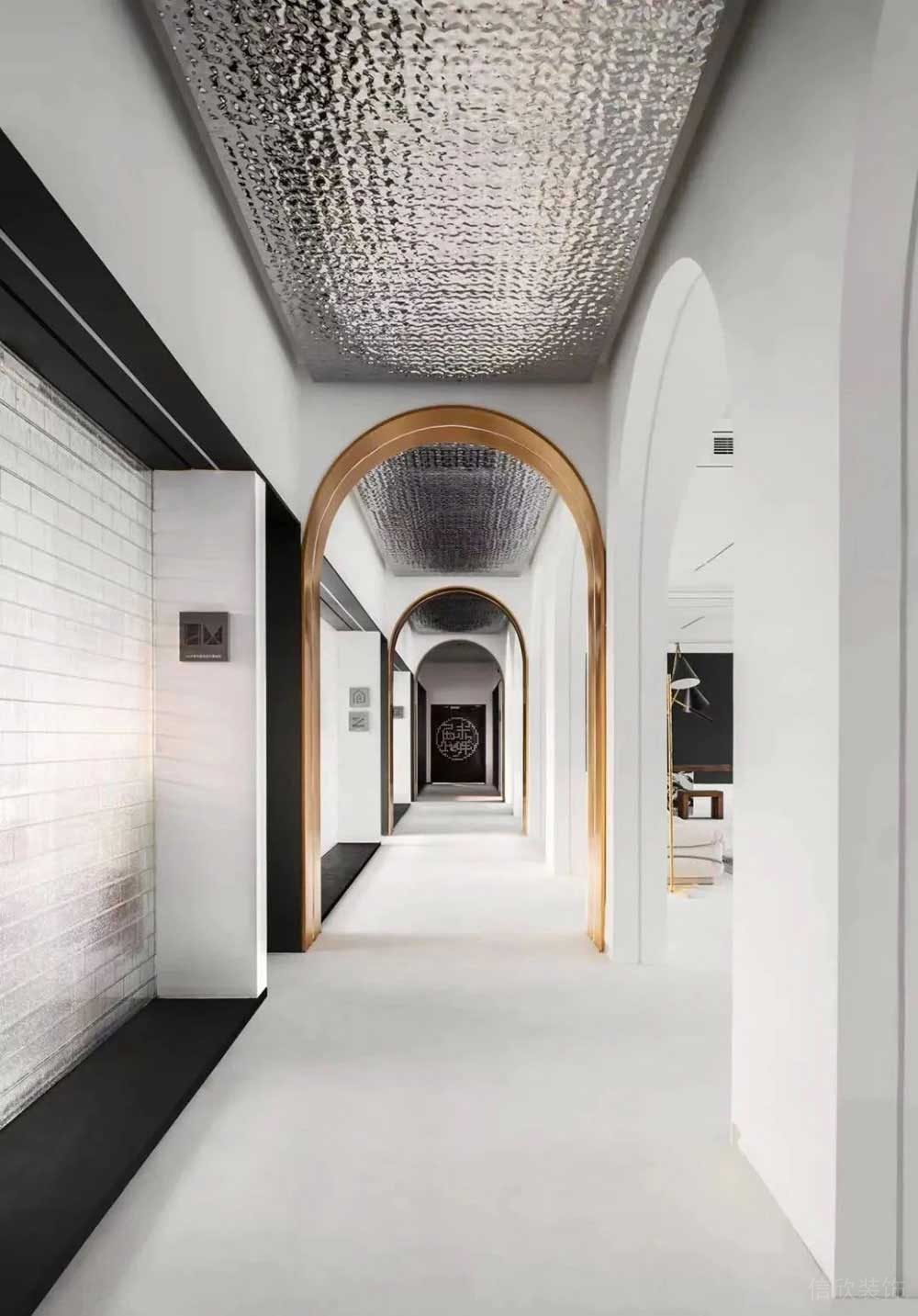 現(xiàn)代風(fēng)格辦公空間案例過(guò)廊區(qū)域設(shè)計(jì)裝修圖