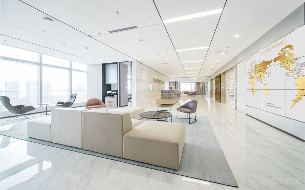 現(xiàn)代風(fēng)格辦公空間案例會(huì)客廳設(shè)計(jì)裝修圖