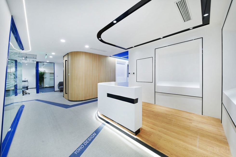 現(xiàn)代風(fēng)格辦公空間廊廳設(shè)計(jì)裝修圖