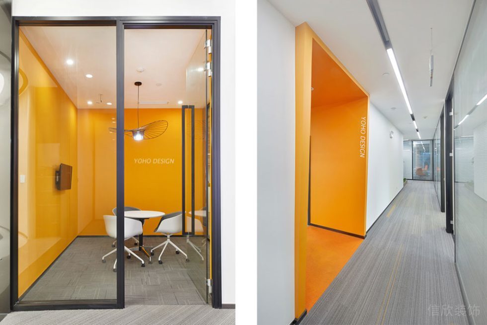 現(xiàn)代風(fēng)格辦公空間設(shè)計(jì)案例裝修圖