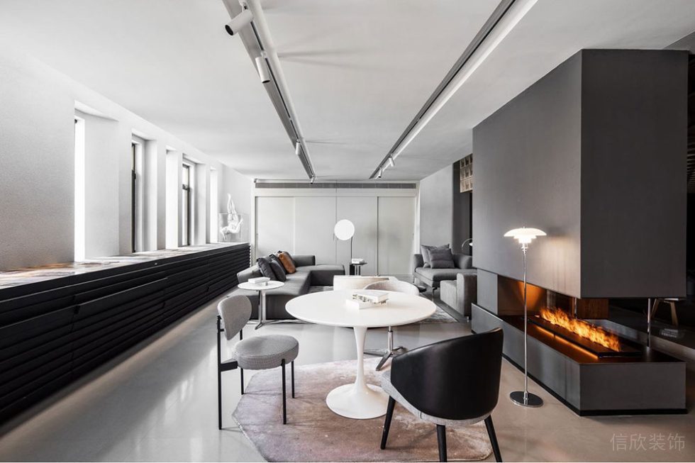 現(xiàn)代風(fēng)格辦公空間休閑接待廳設(shè)計裝修圖