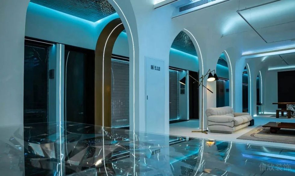 現(xiàn)代風(fēng)格辦公空間休閑區(qū)設(shè)計案例裝修圖