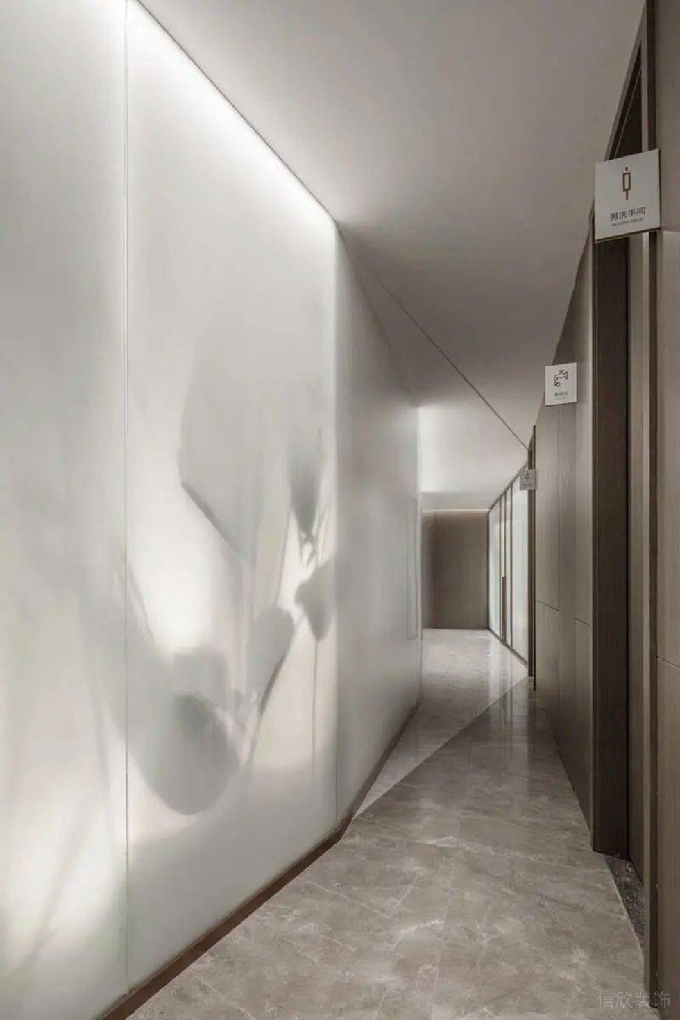 現(xiàn)代風(fēng)格辦公室過廊空間設(shè)計(jì)裝修圖