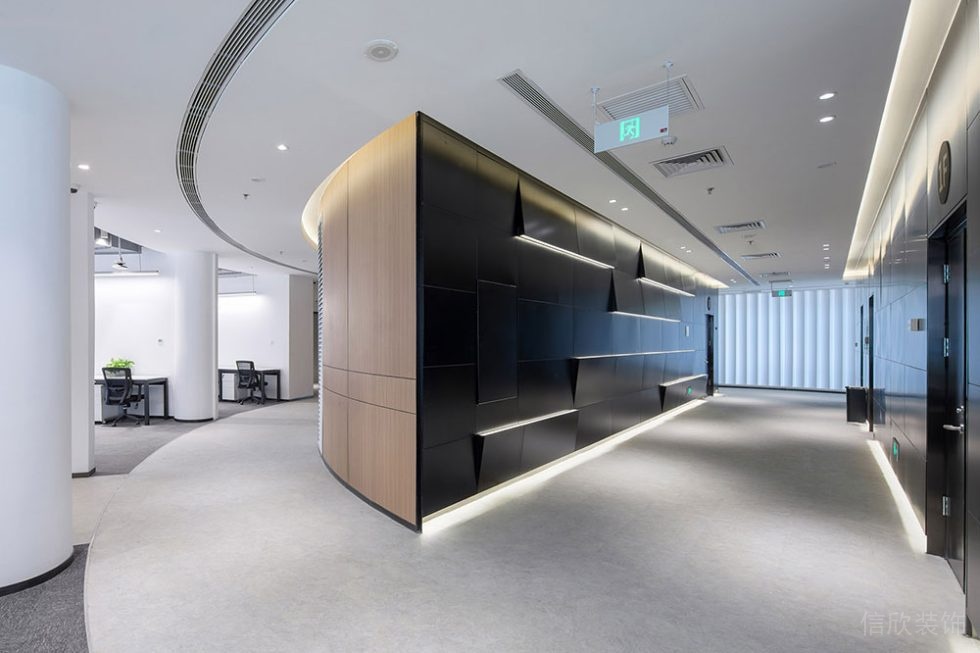 現(xiàn)代風(fēng)格辦公室過廊設(shè)計(jì)裝修圖