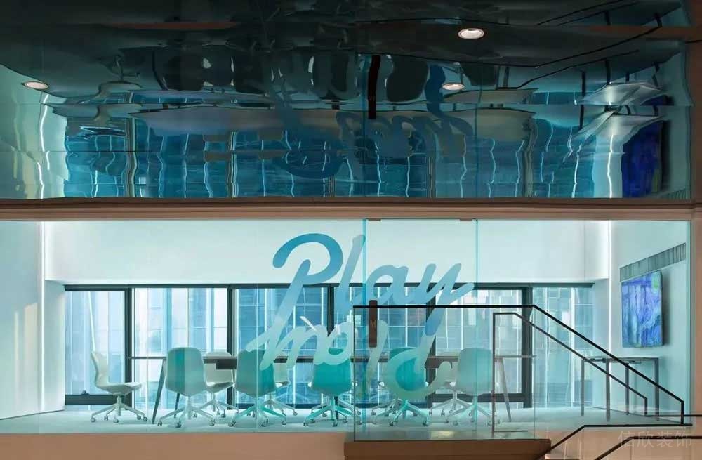 現(xiàn)代風(fēng)格辦公室會議空間設(shè)計裝修圖