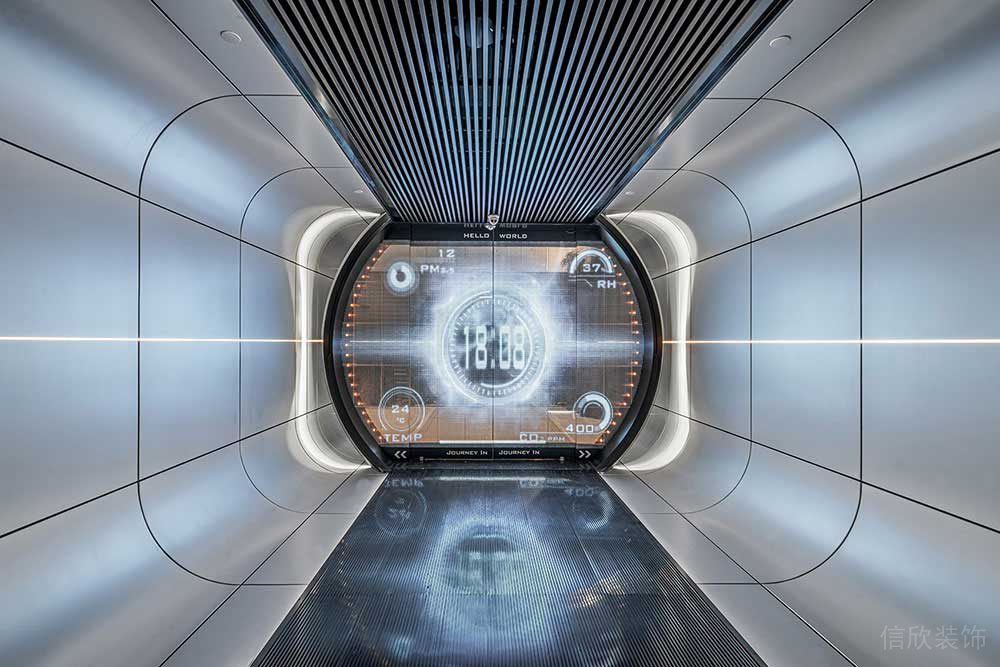 現(xiàn)代風(fēng)格辦公室門廊設(shè)計(jì)裝修圖