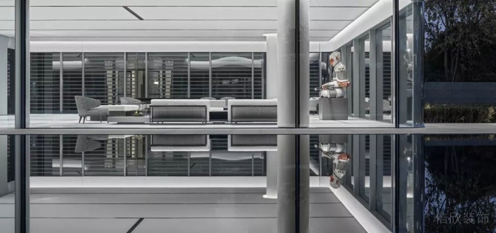 現(xiàn)代風(fēng)格商務(wù)辦公場所貴賓接待廳裝修圖