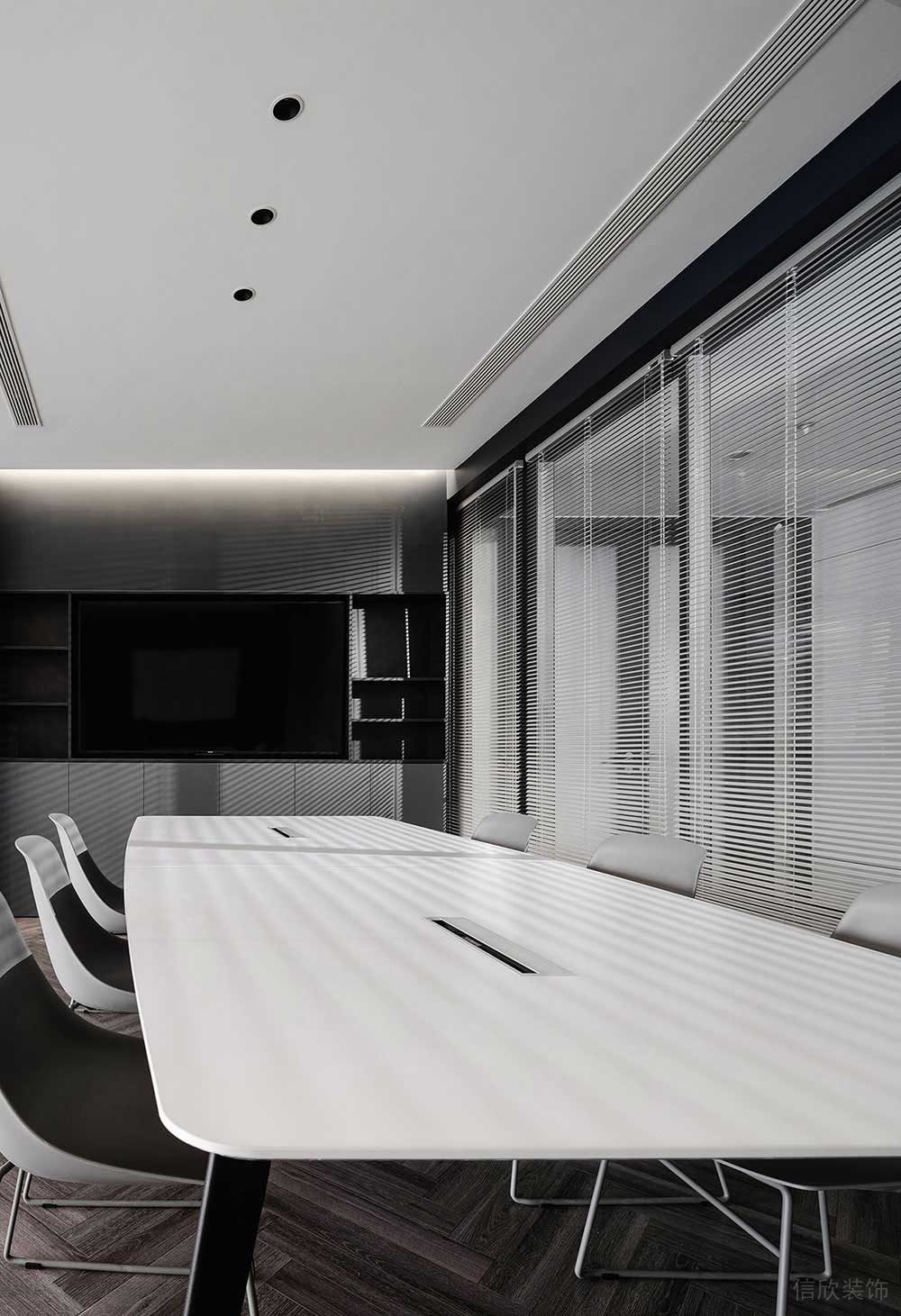 現(xiàn)代風(fēng)格商務(wù)辦公場所會客洽談室裝修圖