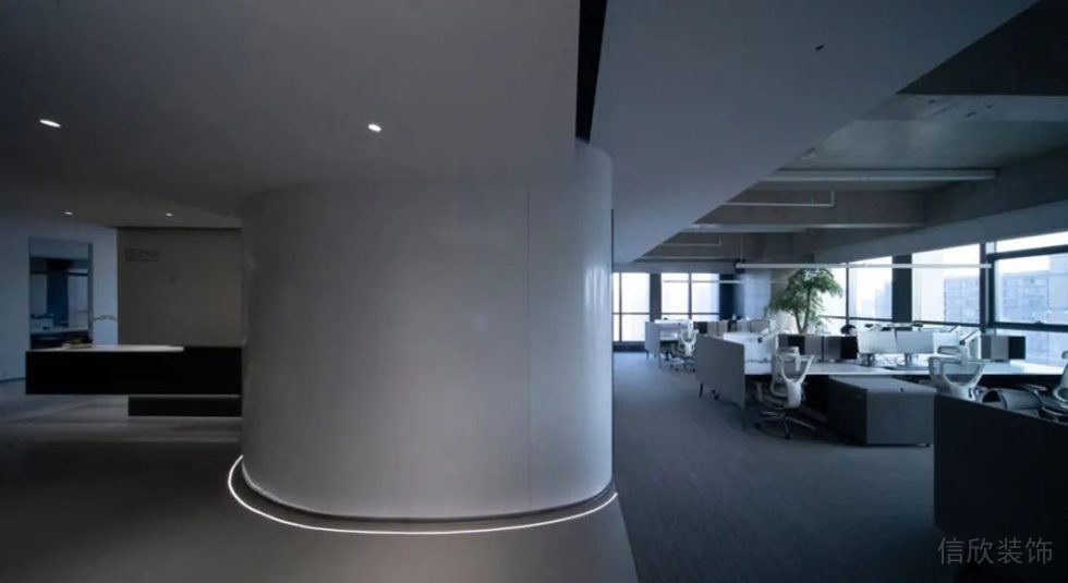 現(xiàn)代風(fēng)格商務(wù)辦公場所綜合工作區(qū)裝修圖