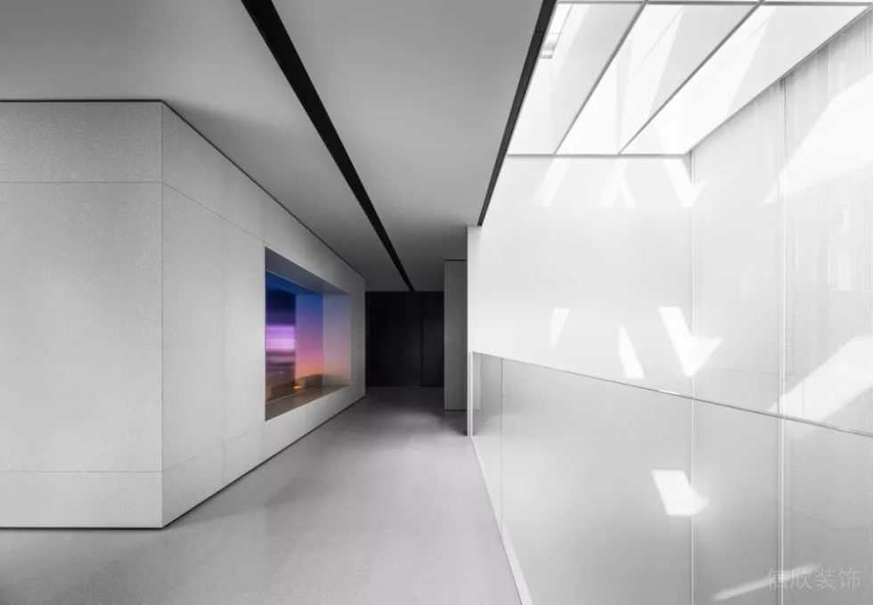 現(xiàn)代風(fēng)格商務(wù)辦公空間公共過(guò)廊設(shè)計(jì)裝修圖