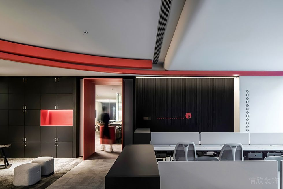 現(xiàn)代風(fēng)格商務(wù)辦公室空間設(shè)計裝修圖