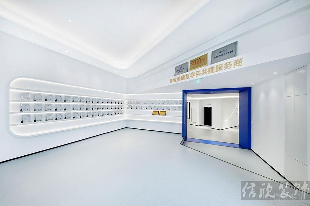 現(xiàn)代風(fēng)格商務(wù)辦公室企業(yè)文化展廳空間裝修圖