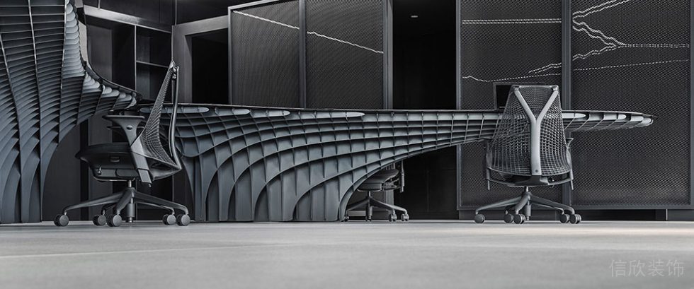 現(xiàn)代工業(yè)風(fēng)辦公場(chǎng)所案例特色辦公區(qū)設(shè)計(jì)裝修圖