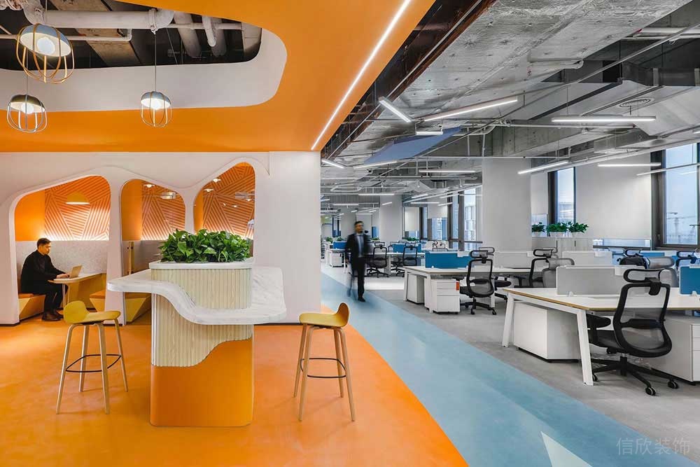 現(xiàn)代工業(yè)風(fēng)辦公場所設(shè)計案例裝修圖