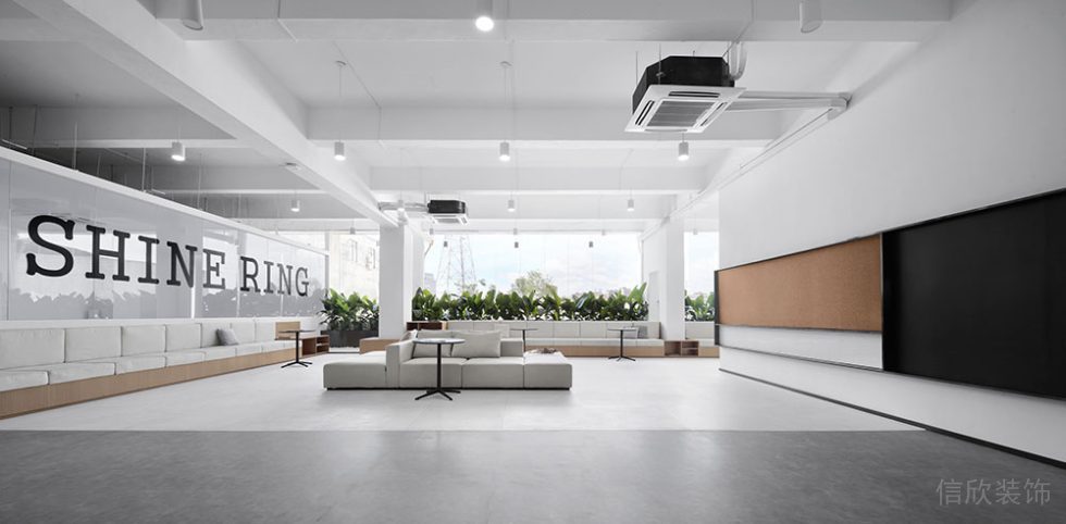 現(xiàn)代工業(yè)風(fēng)辦公空間案例休息廳設(shè)計(jì)裝修圖