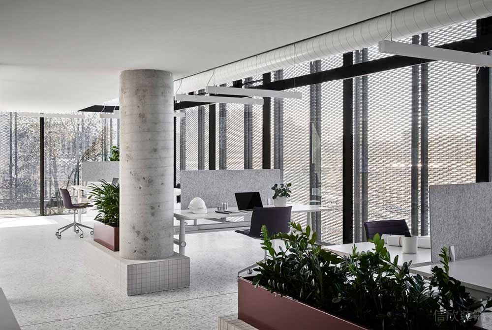 現(xiàn)代工業(yè)風(fēng)辦公空間案例綜合辦公區(qū)設(shè)計裝修圖