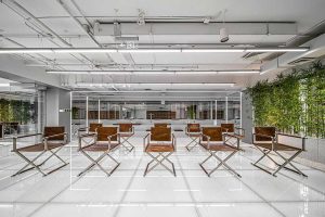 現(xiàn)代工業(yè)風(fēng)辦公室教育培訓(xùn)區(qū)裝修圖