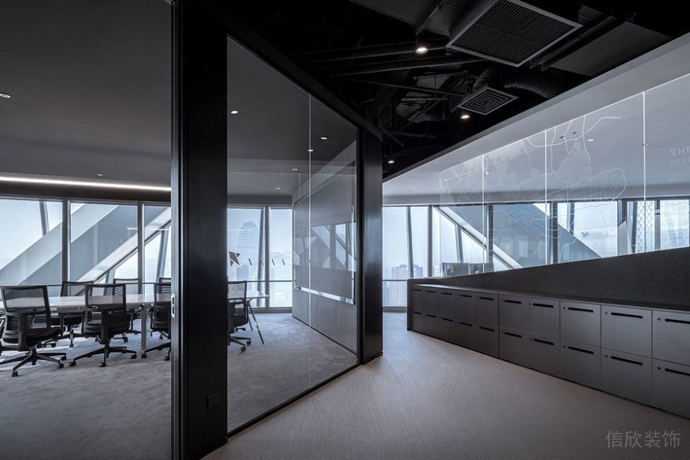 現(xiàn)代工業(yè)風(fēng)辦公室項(xiàng)目走廊設(shè)計(jì)裝修圖