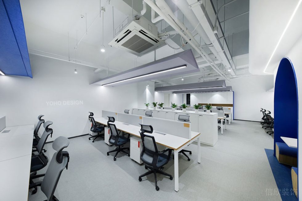 現(xiàn)代工業(yè)風(fēng)商務(wù)辦公場(chǎng)所綜合辦公廳設(shè)計(jì)裝修圖