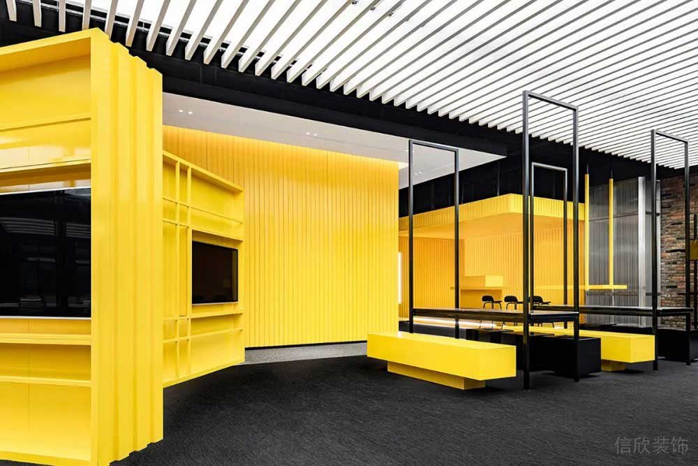 現(xiàn)代工業(yè)風(fēng)商務(wù)辦公空間特色工作區(qū)設(shè)計(jì)裝修圖