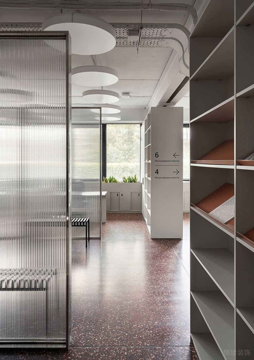 現(xiàn)代工業(yè)風(fēng)商務(wù)辦公室樣品陳列區(qū)裝修圖