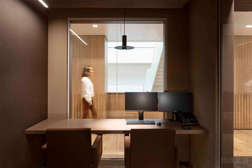 現(xiàn)代簡(jiǎn)約風(fēng)辦公場(chǎng)所咨詢辦公室裝修圖