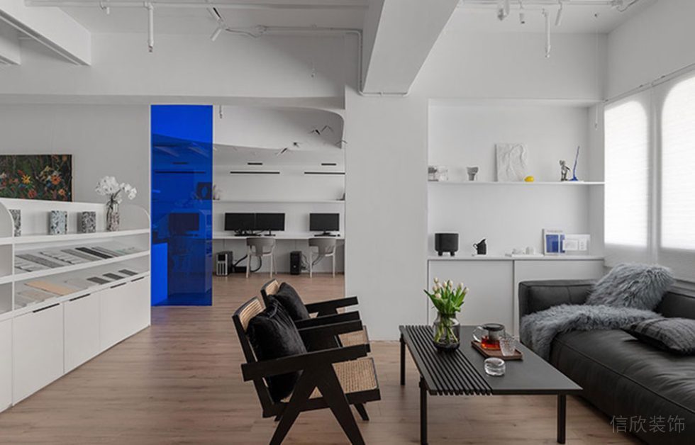 現(xiàn)代簡約風(fēng)格辦公場所案例多功能休閑區(qū)設(shè)計裝修圖