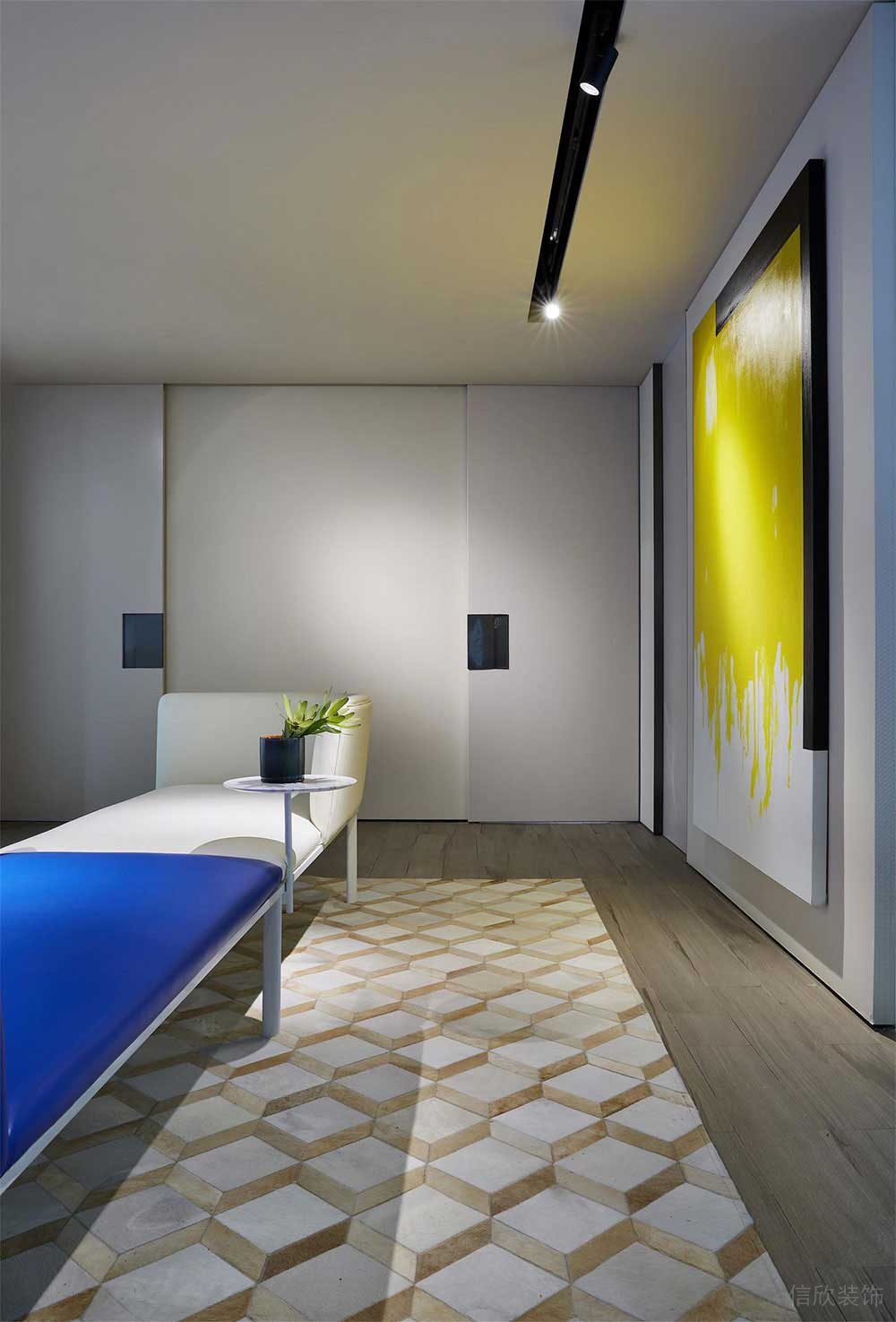 現(xiàn)代簡約風(fēng)格商務(wù)辦公場所休息等候區(qū)設(shè)計(jì)裝修圖