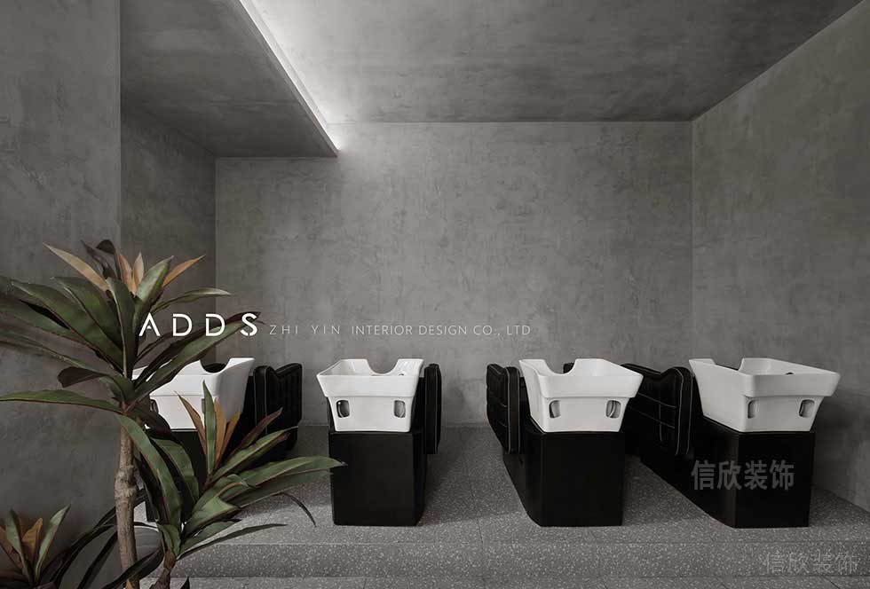 iCare美發(fā)沙龍洗頭區(qū)裝修設計 iCare美發(fā)沙龍洗頭區(qū)裝修設計